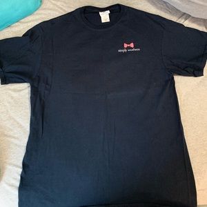 Navy Whale Simply Southern Tshirt